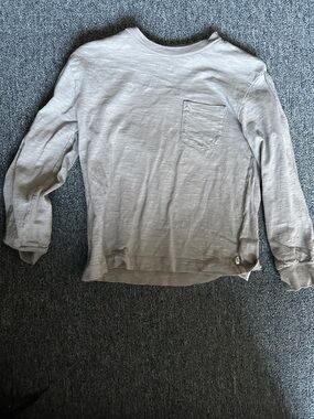 GAP Kids Dark Gray Long Sleeve Tee